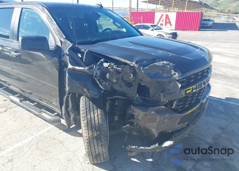 2021 Chevrolet Silverado 1500 2Wd Short Bed Custom из США, поврежденный, VIN 1GCPWBEK5MZ278106